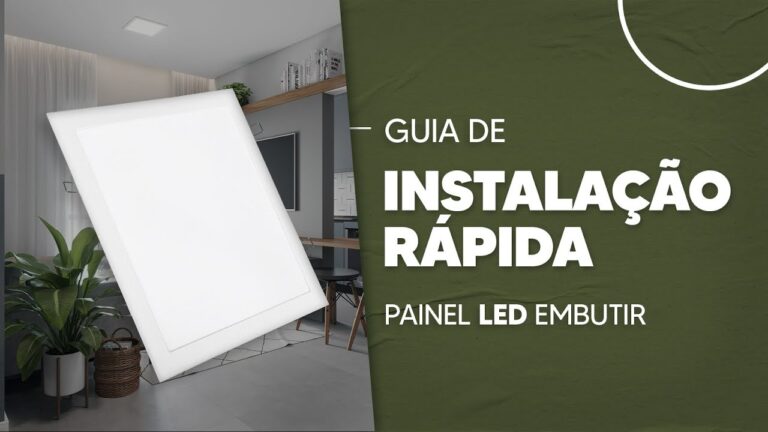 Plafon de led embutir: Iluminação eficiente e moderna para seu ambiente